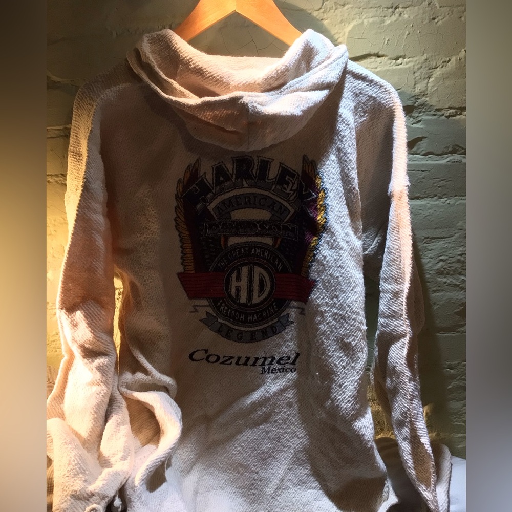 Vintage Harley-Davidson Poncho